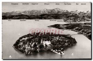 Old Postcard Insel Mainau im Bodensee