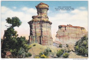 The Lighthouse, Texas Panhandle, Stone, Palo Duro State Park, CANYON, Texas, ...