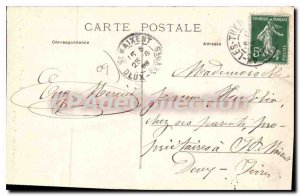 Postcard Old Ax les Thermes Church