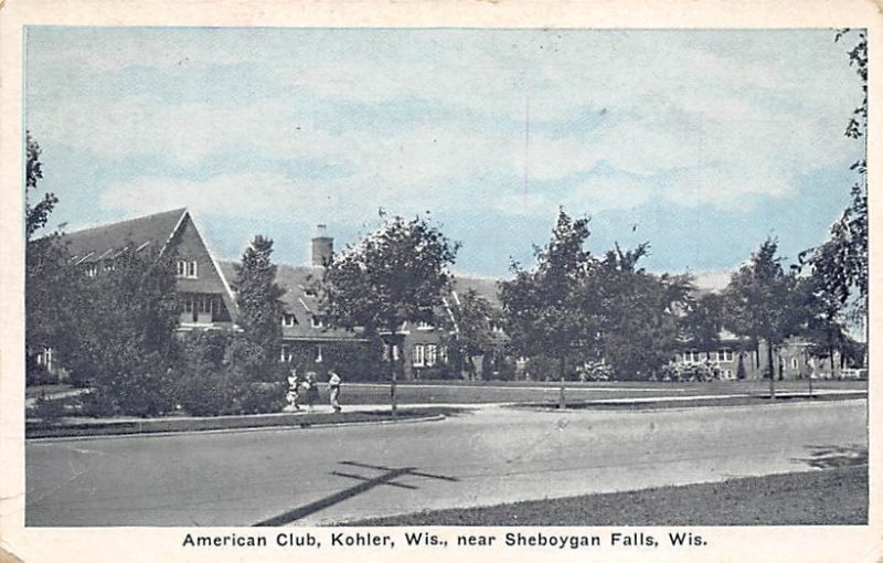 American Club Kohler Sheboygan Falls, Wisconsin WI