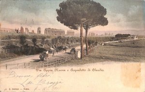 ab3104 - VINTAGE POSTCARD - Rome City - Via Appia Nuova-