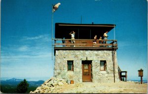 Vtg Black Hills South Dakota SD US Forest Service Lookout Terry Peak Postcard