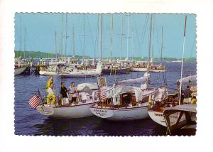 Sailboats in Newport, The Yachting Capital of the World, Rhode Island