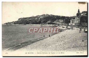 Old Postcard Le Havre Sainte Adresse Casino and Heve