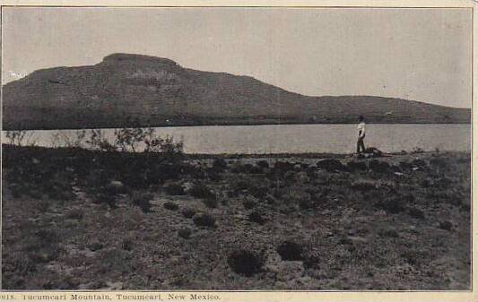 New Mexico Tucumcari Tucumcari Mountain 1911