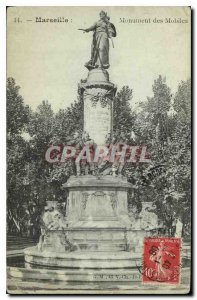 Old Postcard Marseille Monument Mobile