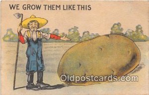 Exaggeration Farming Potato 1914 