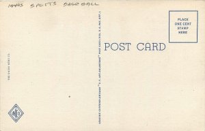 Postcard Ohio Cincinnati Crosley Field Red Baseball 1940s Teich 23-1938 