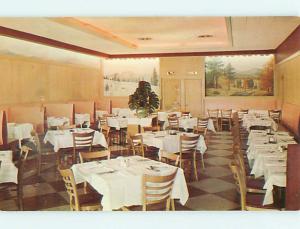 Unused Pre-1980 THE FAIRMONT RESTAURANT Rutland Vermont VT v6598