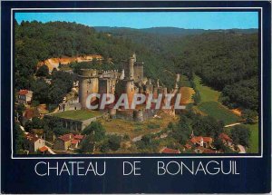 Postcard Modern Bonaguil (Lot et Garonne) Architecture Military Guyenne Chate...