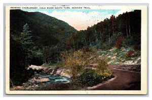 Mohawk Trail South Trail Cold River Massachusetts MA WB Postcard U13