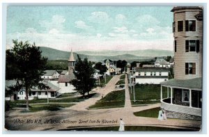 c1910 Jefferson Street Waumbek White Mountains New Hampshire NH Vintage Postcard