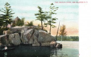 Vintage Postcard The Devil's Oven 1000 Islands New York NY A. C. Bosselman Pub.