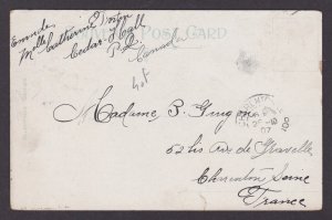 Postcard, CANADA, Montreal, Park Toboggan Slide