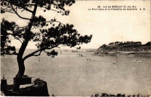 CPA ILE-de-BREHAT Le Port-Clos et la Citadelle de Goareva (1295837)