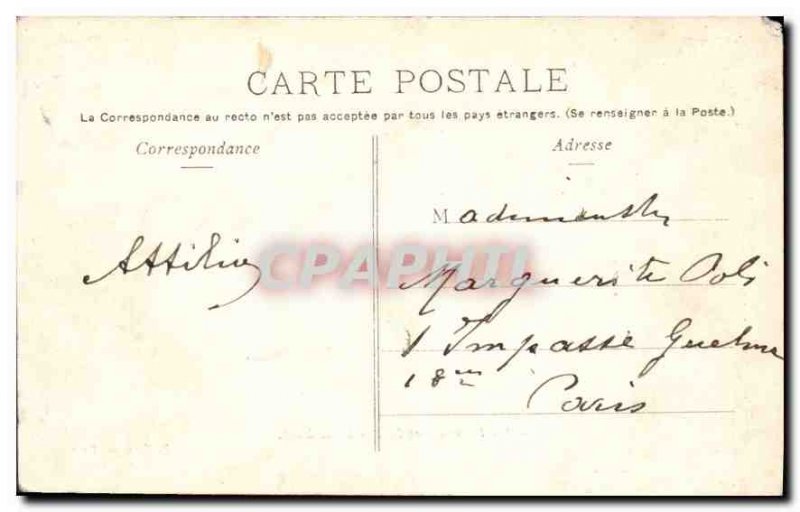 Old Postcard Saint Germain en Laye Le Chateau