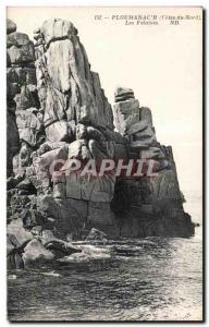 Old Postcard Ploumanach (North Cotes) Cliffs