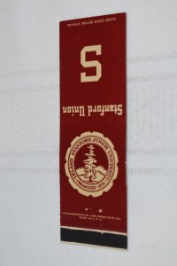 Leland Stanford Junior University Stanford Union CA 20 Strike Matchbook Cover