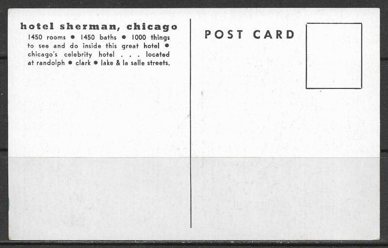 Illinois, Chicago - Hotel Sherman Multi-View - [IL-145]