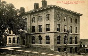 CT - Middletown.  Wesleyan University, Wilbur Fisk Hall