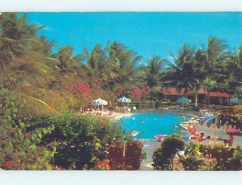 Pre-1980 SWIMMING POOL AT HOTEL Montego Bay Jamaica F6419