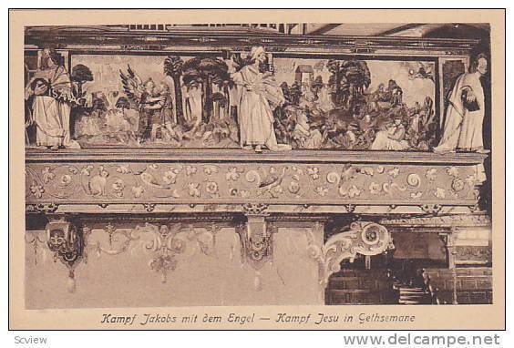 Jampf Jakobs Mit Dem Engel - Kampf Jesu In Gethsemane, Freudenstadt, Germany,...