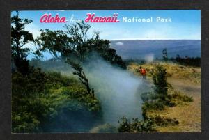 HI Aloha from Island of HAWAII National Park Postcard