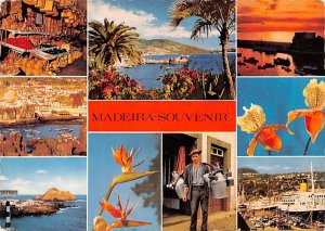 Portugal Old Vintage Antique Post Card Best Views Madeira 1969