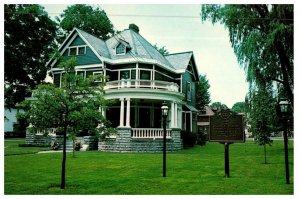 Warren G Harding Home Ohio Postcard