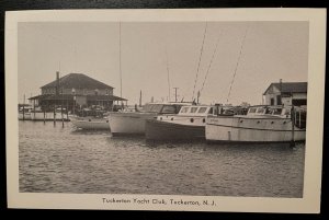 Vintage Postcard 1930-1940s Tuckerton Yacht Club, Tuckerton, New Jersey (NJ)