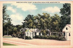 Postcard HOTEL SCENE Melbourne Florida FL AI8180