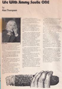 Jimmy Saville Radio 1 Jingles Capitol Magazine Rare 1976 Book