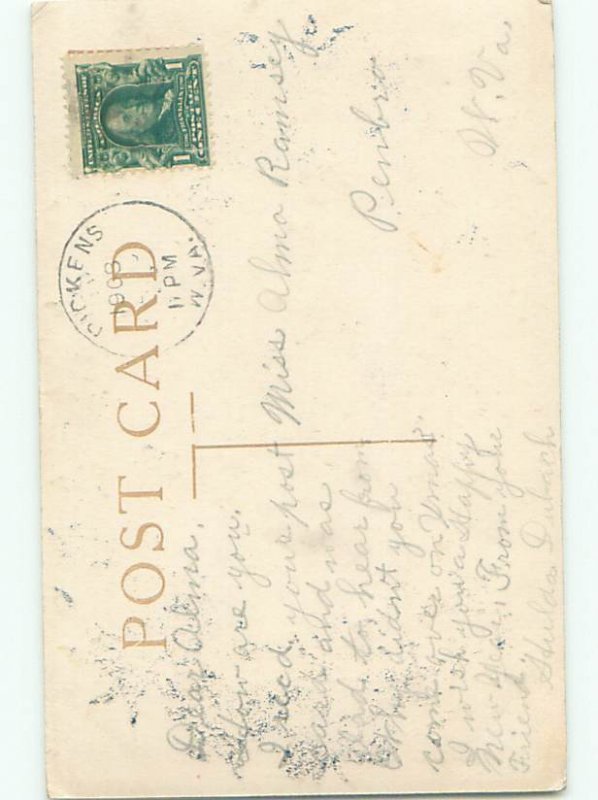 Divided-Back PRETTY WOMAN Risque Interest Postcard AA8673