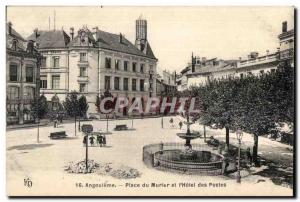 Postcard Old Angouleme Square and The Mulberry Hotel Post