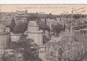 Fraance Fougeres Vue sur Saint-Sulpice et sur Le Chateau