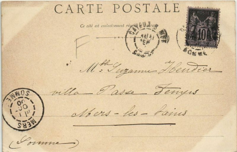 CPA CAYEUX-sur-MER Une rue (18723)