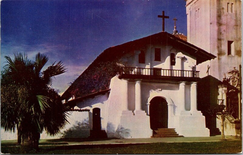 Mission Dolores San Francisco CA California Postcard VTG UNP Mike Roberts Unused 