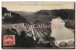 Old Postcard Vallee Carlux And Chateau De Rontifillac