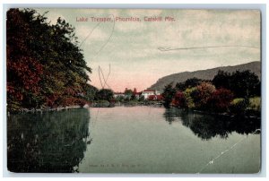 1911 Lake Temper Phoenicia Catskill Mountains New York Posted Vintage Postcard