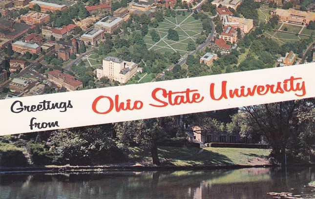 Greetings from Ohio State University - Columbus, Ohio