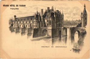 CPA Grand Hotel du Faisan - TOURS - Chateau de CHENONCEAUX (229504)