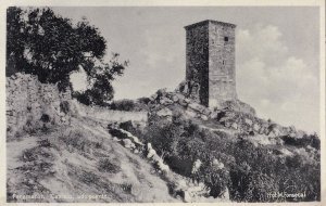 Penamacor Portugal Castelo Lado Puente Vintage Real Photo Postcard