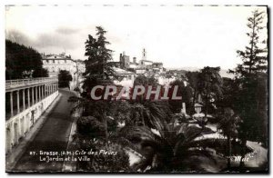 Grasse Old Postcard Cite flowers The garden city