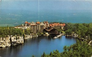 View of House and Catskills Mohonk Lake New Paltz, New York