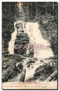 Old Postcard Gerardmer Cascade De La Vallee De Gout Rochesson