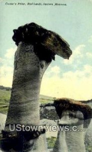 Custer's Pillar, Bad Lands in Eastern Montana, Montana