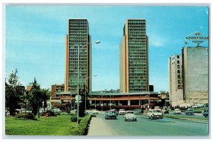 1970 View of The Bolivar Center Caracas Venezuela Posted Vintage Postcard