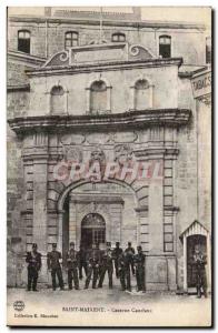 Saint Maixent Postcard Old Barracks Canclaux