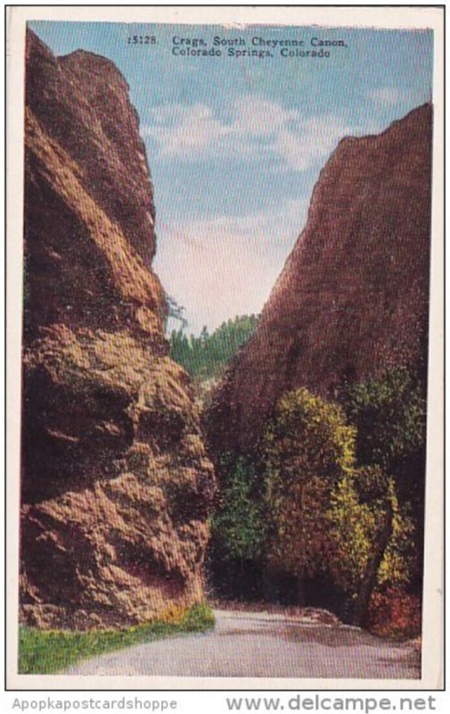 Colorado Colorado Springs Crags South Cheyenne Canon