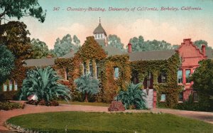 Vintage Postcard 1920 Chemistry Building University of California Berkeley CA